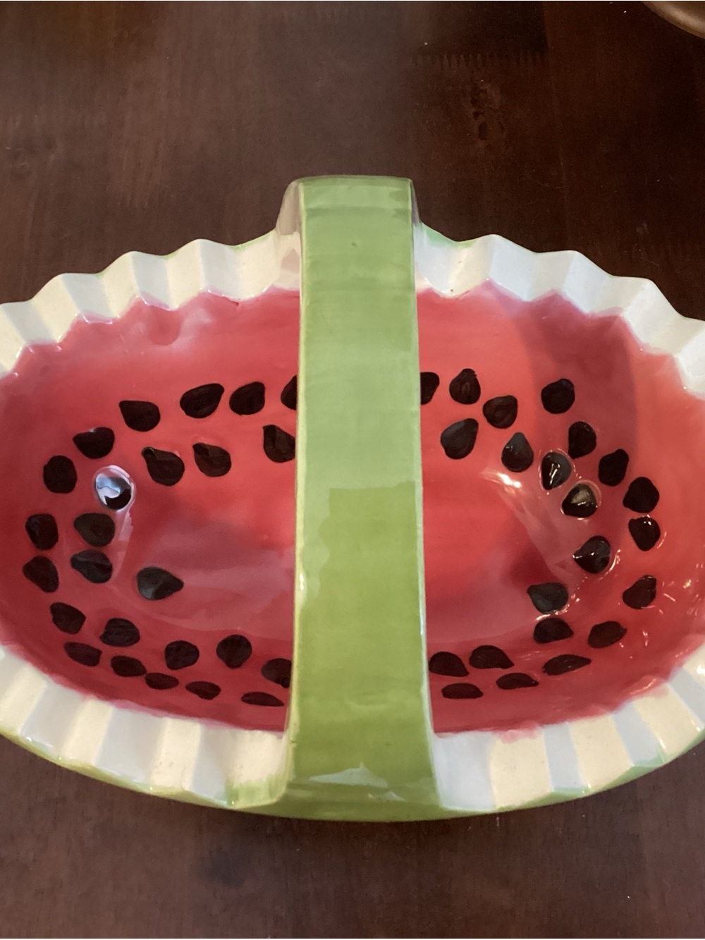 Watermelon Basket Fruit Bowl